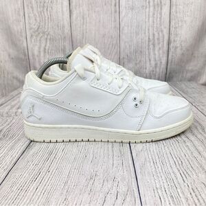 Nike Youth Jordan 1 Flight 2 Low Sneakers White Girls‎ 7Y 654952-100